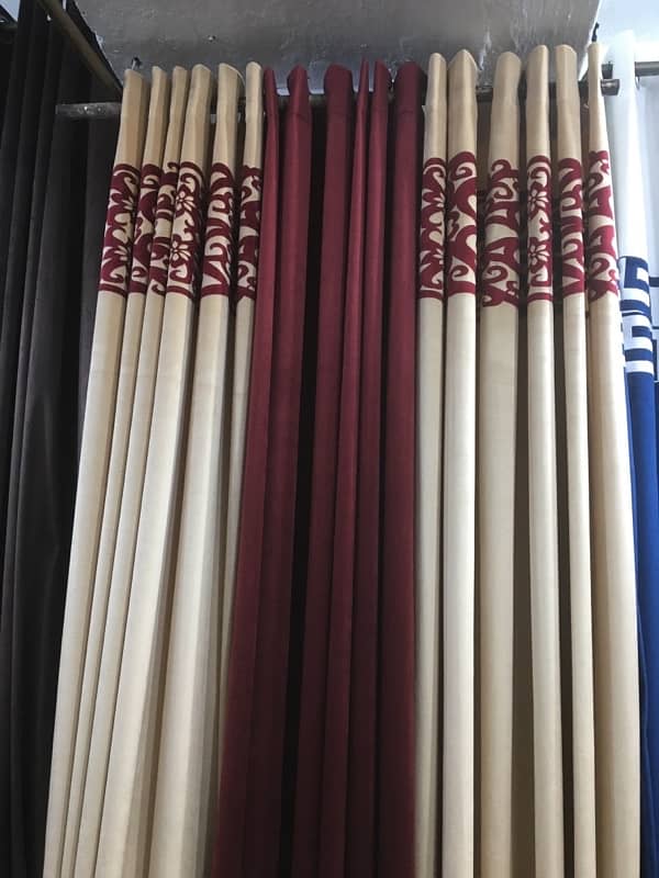 aplik curtains velvet 4.5 chorai 8 lambai 16