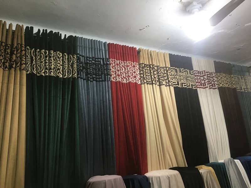 aplik curtains velvet 4.5 chorai 8 lambai 18