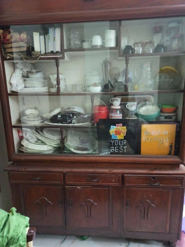 Dressing table and showcase for sale 5