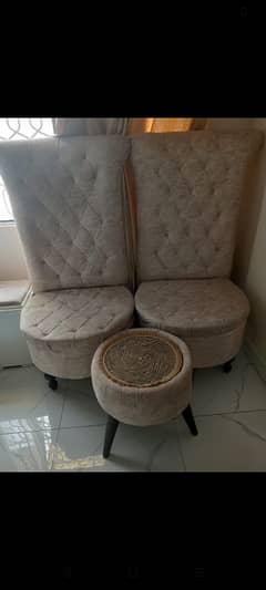 2 seater sofa with mini table