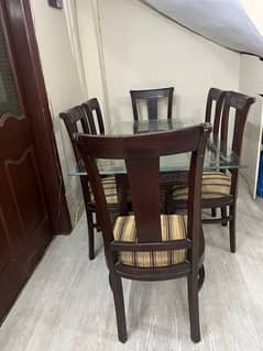 6 Seater Sheesham wooden Dining Table