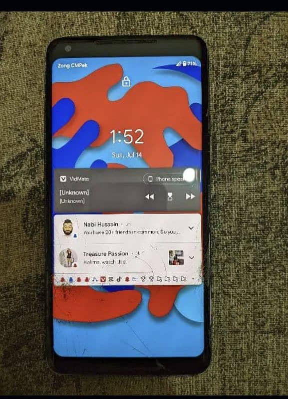 Google pixel 2xl 4/64 pta official approval exchange possible 0