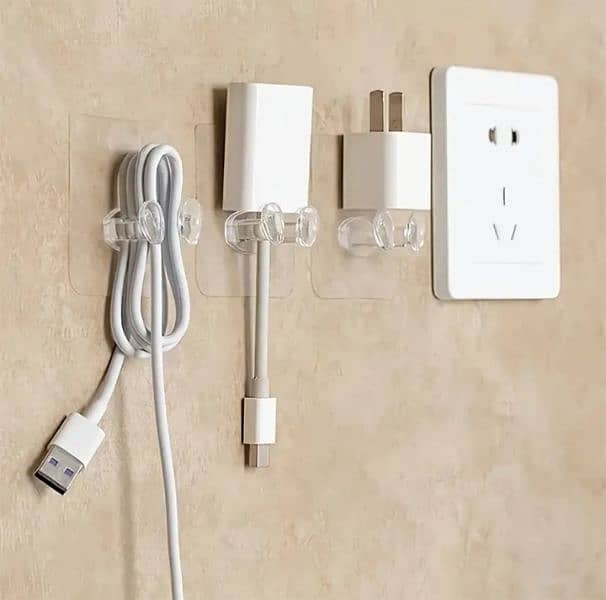 3pcs Self-Adhesive Wall Hooks 0