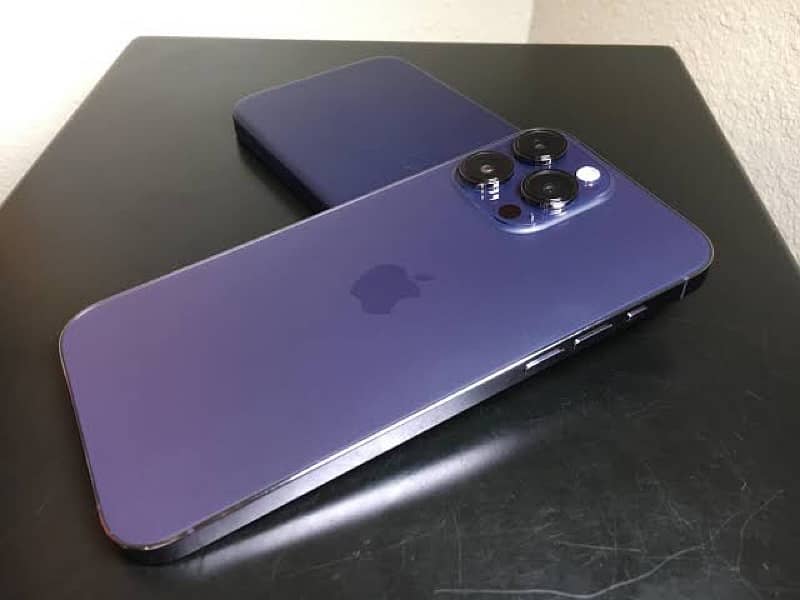 Iphone 14 pro max 256 gb pta approved deep purple 0