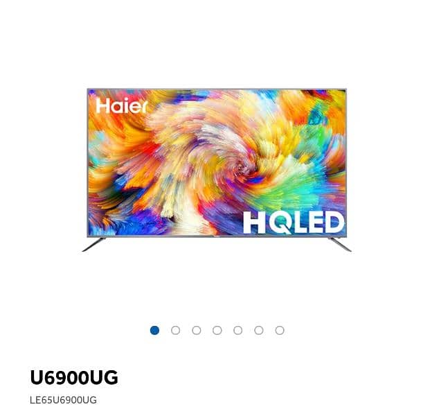 Haier 65" 4k Android Led Tv 0