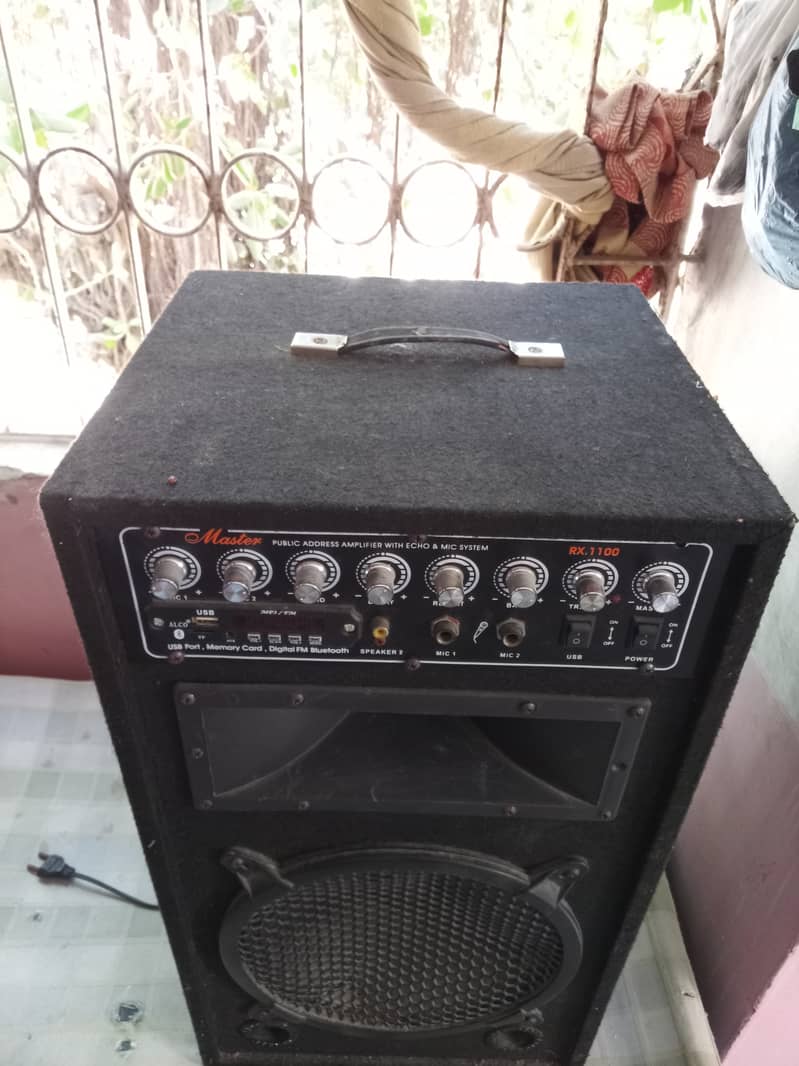 Naat Khuwani Blutooth Speaker For sale with Hand Mic & stand 0