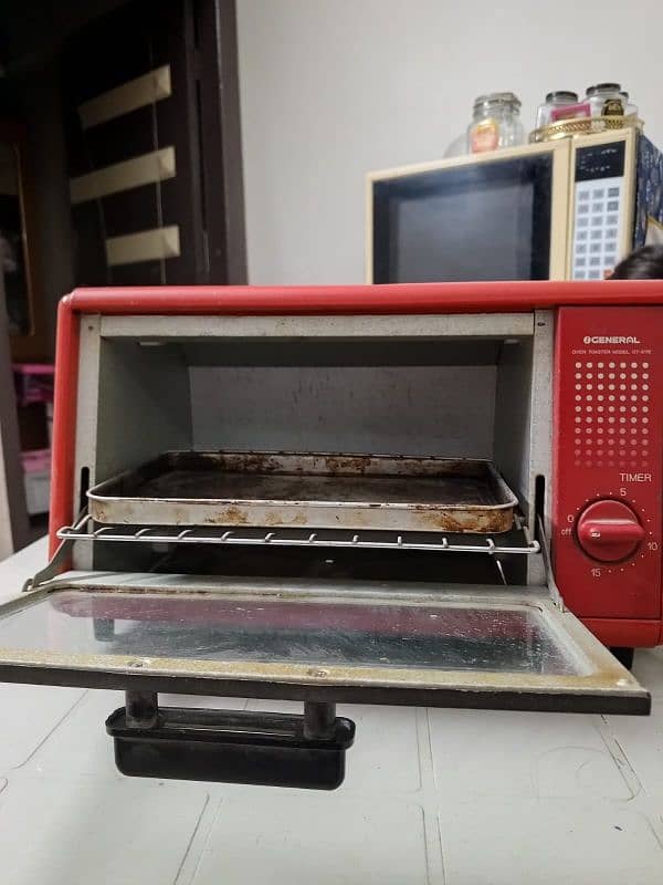 Oven in red Colour 4