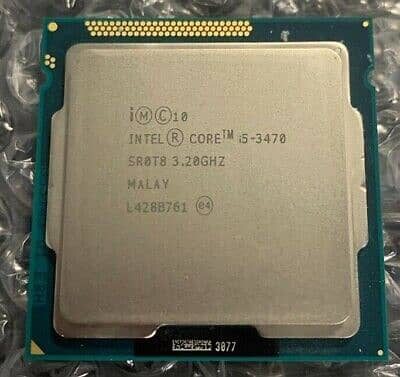 Intel core i5 3470 3rd gen processor only 0