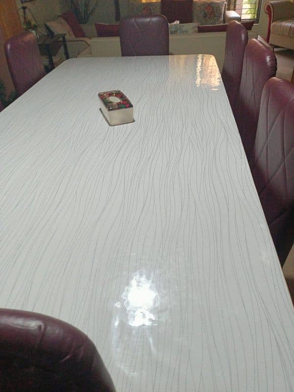 8 set dining table good quality 3