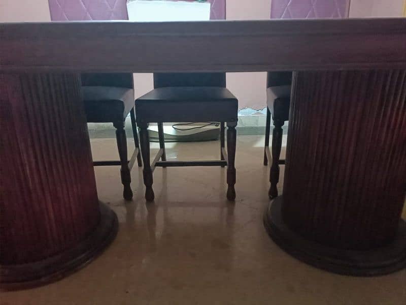 8 set dining table good quality 4