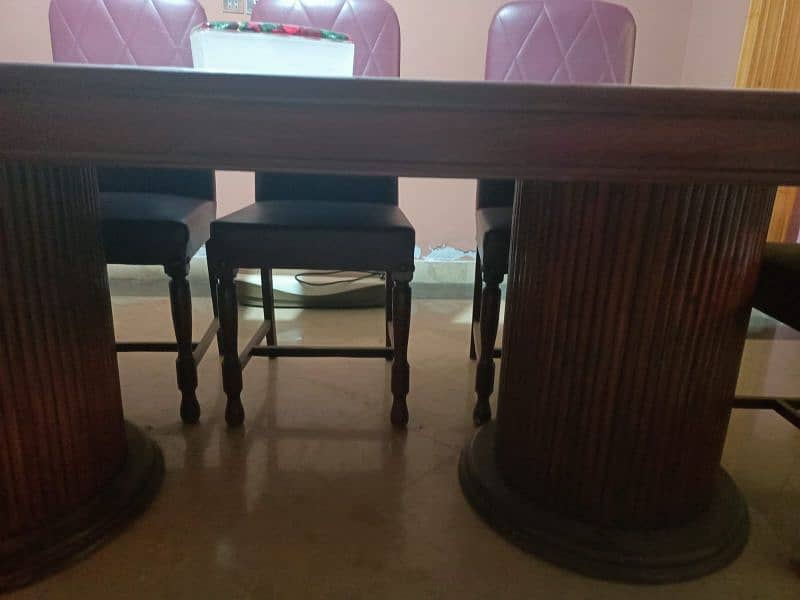 8 set dining table good quality 5