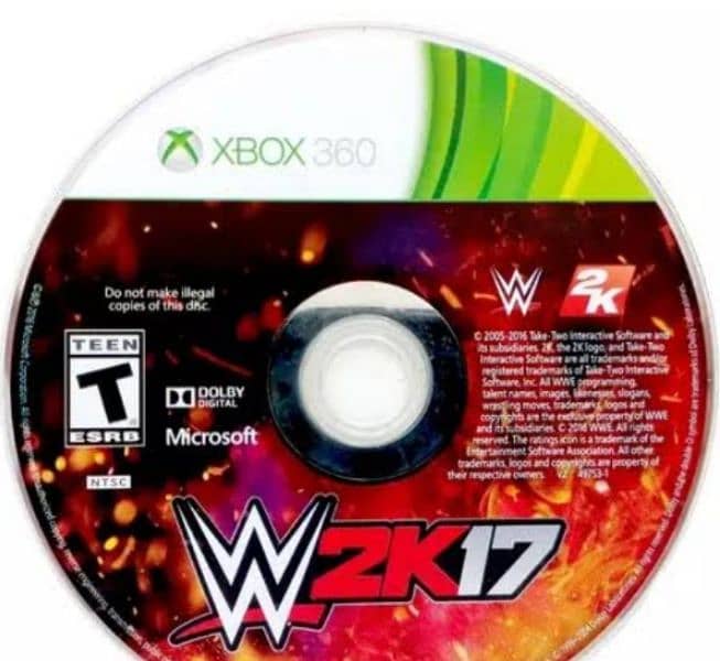 wwe 2k17 for sale for x box 0