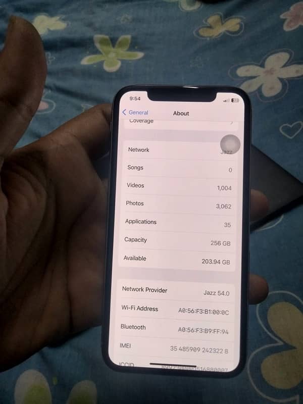 iPhone x 256gb pta approved 4