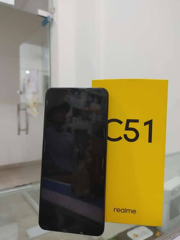 realme c51 with box 12 month warranty 0