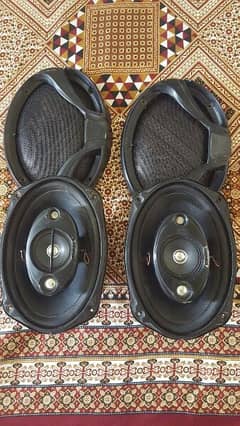 Speakers pair for car or home use