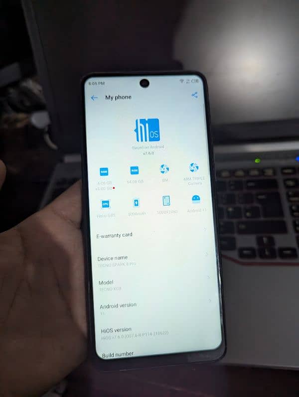 Tecno spark 8 pro 5