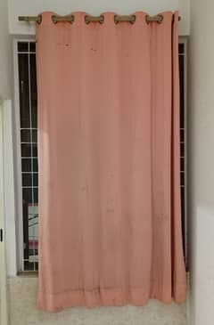 Stylish Curtain used condition small damage