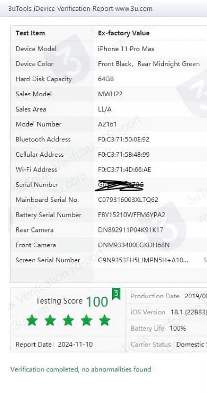 iPhone 11 Pro Max PTA Approved 2