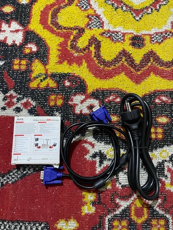 Alfa Wifi Adapter / VGA and Power cable 1