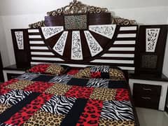 bed room set 4 piece with mattress urgent sale