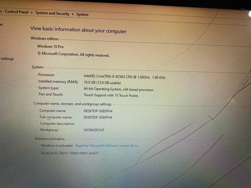 Core i5 8 Gnereation Good Laptop 3