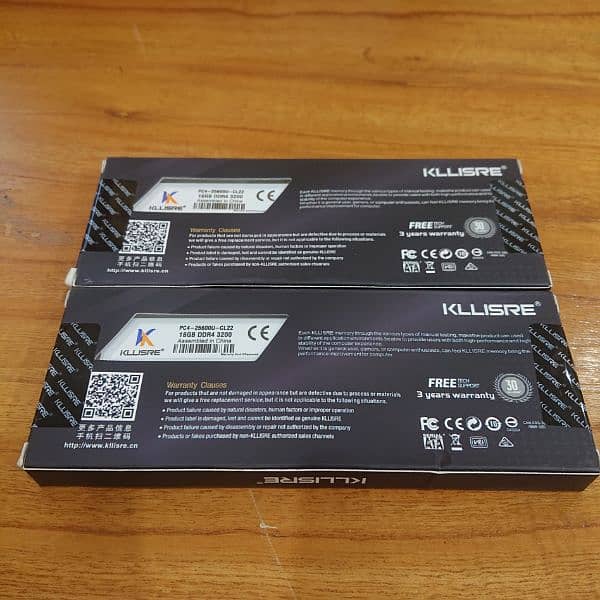 New Kllisre DDR4 16GB/32GB 3200MHz White Gaming RAM Sealed Box 1