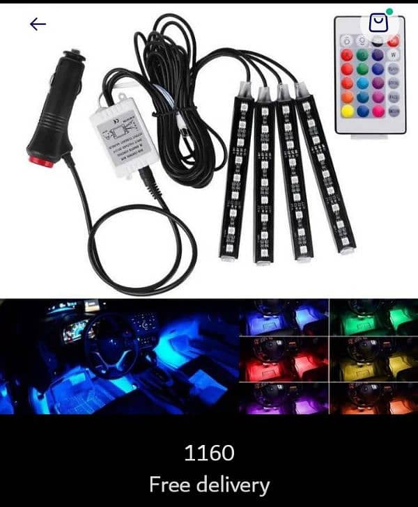 RGB ATMOSPHERE Universal dashboard lights strip 0