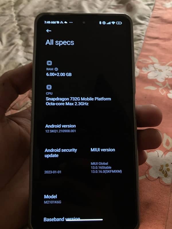 Redmi note 10 pro 8/128 looks like new 0