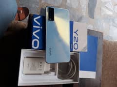 Vivo y20 4GB 64GB complete box official PTA okay 100% okay