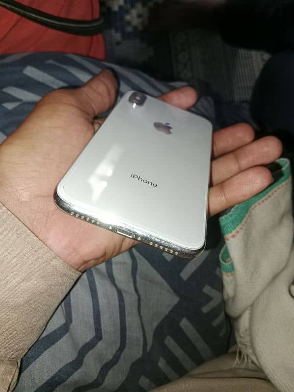 Iphone x original Back with sim tray and ringer button 1