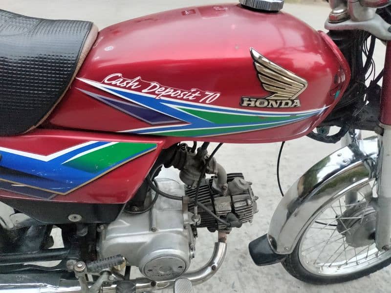 Honda CD70 model 2013 Rawalpindi number 03341511728 2