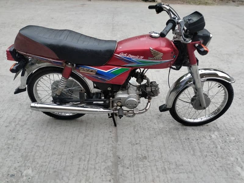 Honda CD70 model 2013 Rawalpindi number 03341511728 3