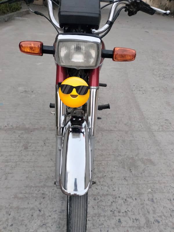 Honda CD70 model 2013 Rawalpindi number 03341511728 4