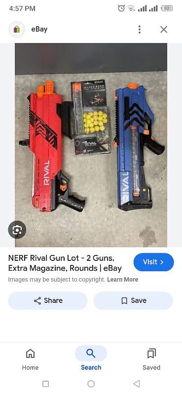 nerf gun toy rival Apollo atlas stryfe kids fun 2