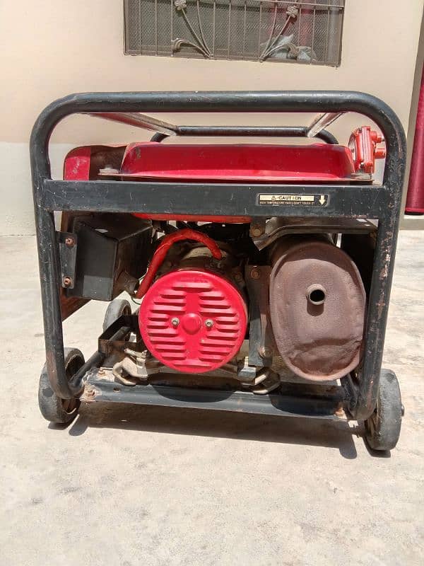 Loncin 3kv generator good condition petrol and gas working 2