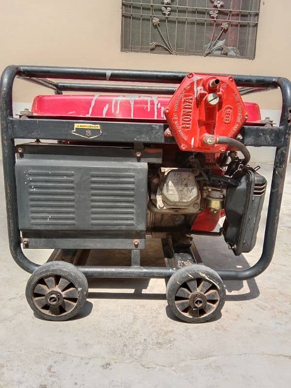 Loncin 3kv generator good condition petrol and gas working 3