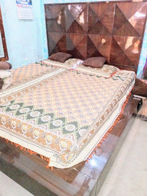 King Size Wooden Bed urgently for sale 0