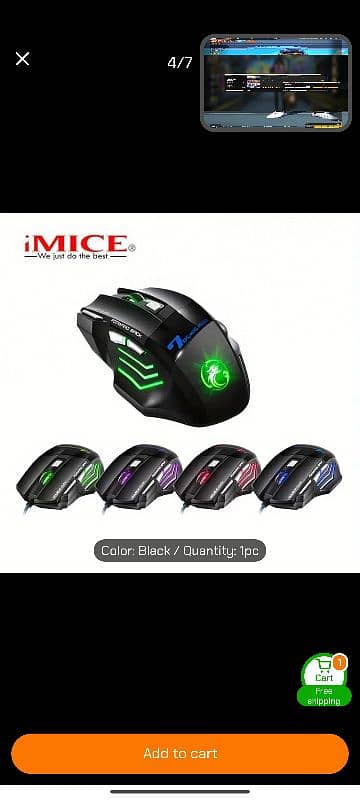 Gaming mouse 2