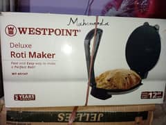 West point roti maker. .