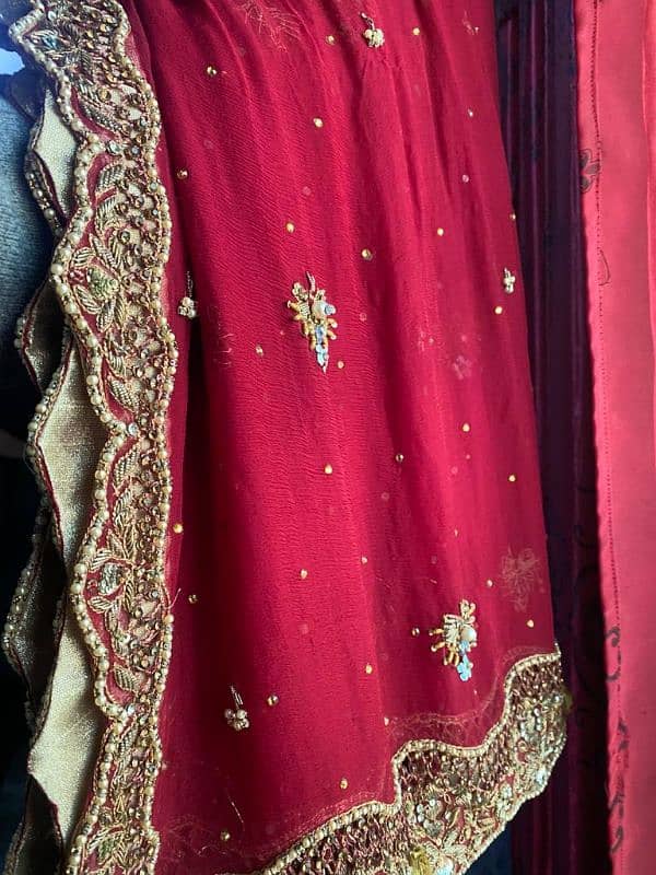 bridal lehnga all ok red skin 1