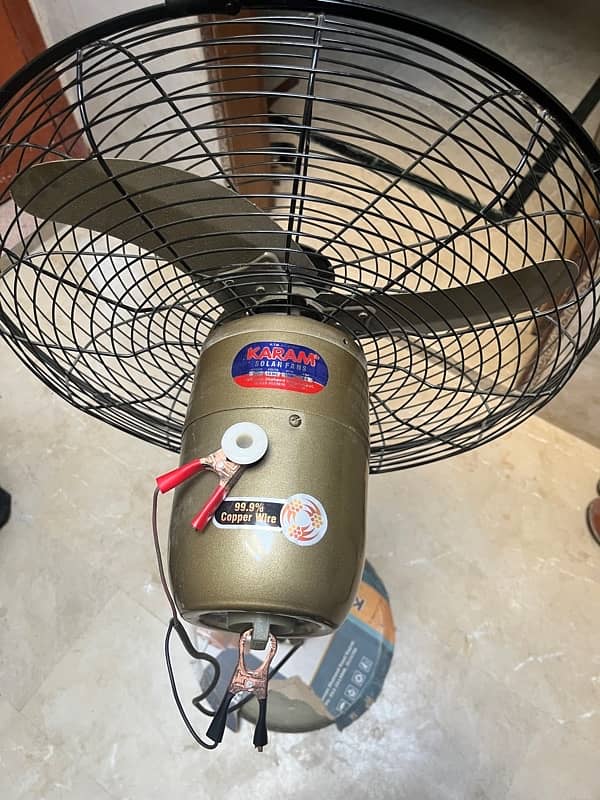 DC copper fan battery fan 3