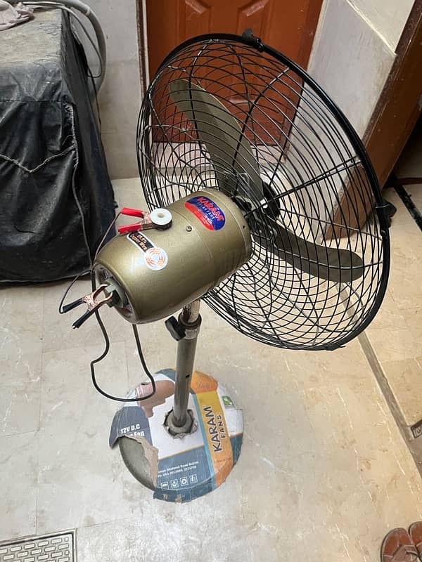 DC copper fan battery fan 5