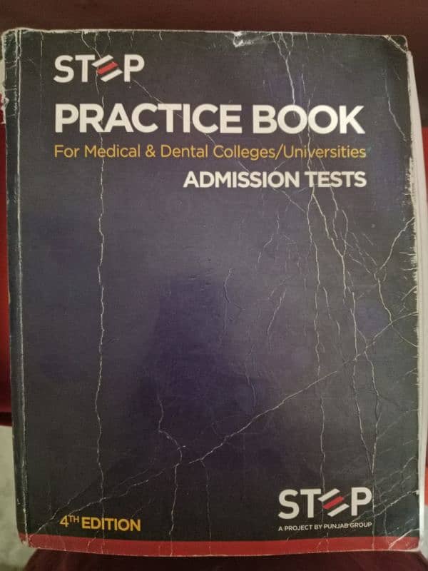 Step Practice MDCAT Book and College Biology class 12 0