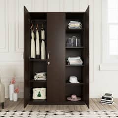 3 Door Design Wardrobe | Almari