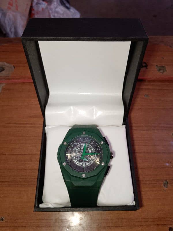 Green Hublot Watch for Mens 0