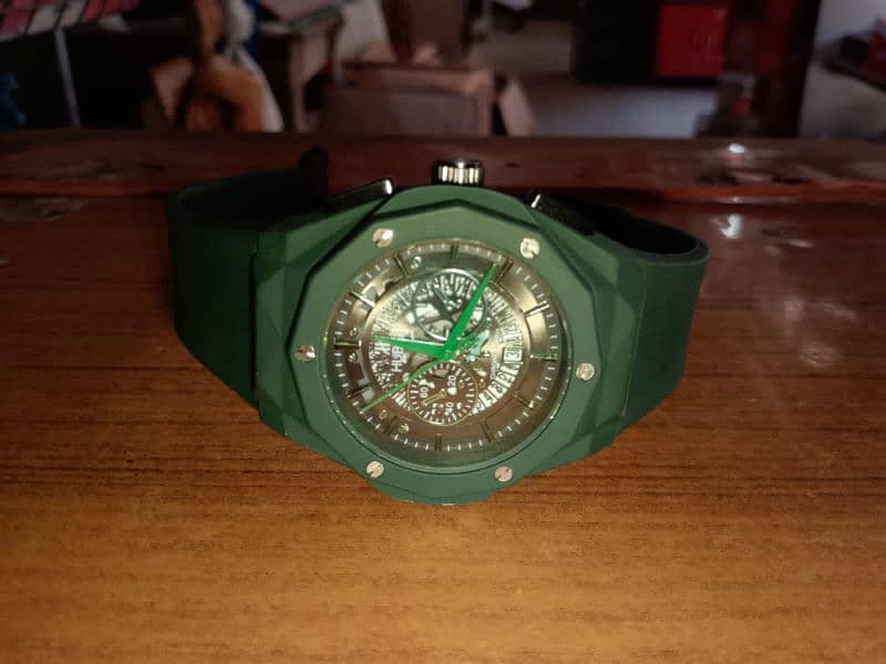 Green Hublot Watch for Mens 1