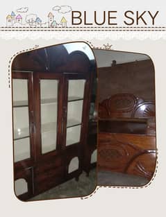 Double bed , Dressing& Showcase