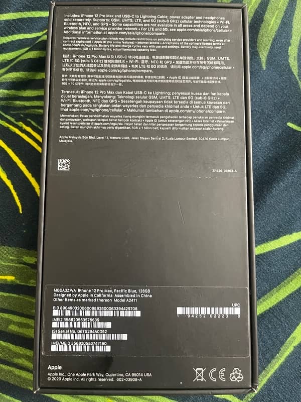 I phone 12 pro max PTA 0