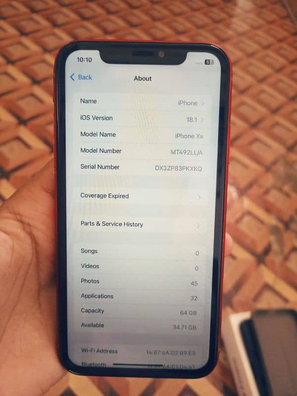 IPhone XR 64GB Factory Unlock Non 3