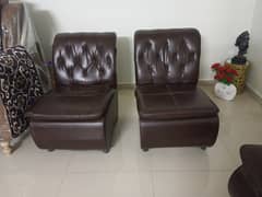 Sofa set, 5 seater for office/home